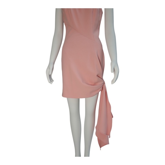 CINQ A SEPT Sharon Sleeveless Side-Tie Pink Dress SZ 4 - Picture 6 of 7